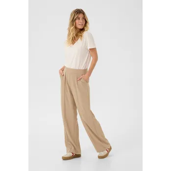 Dámské kalhoty Kaffe Beige 279482 XL