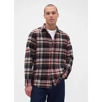 Pánská košile Košile GAP Schwarz/ Rot/ Weiß 601770 XS