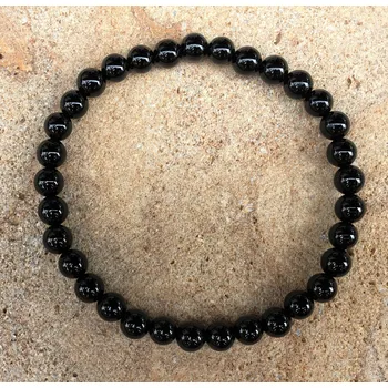 Náramek Pánský náramek Onyx kulička 6 mm