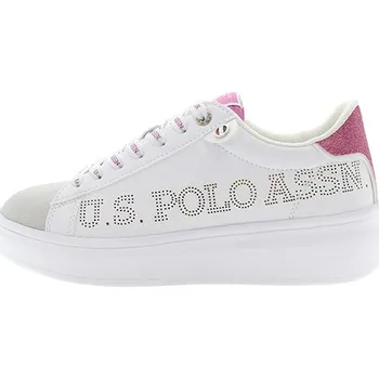 Dámská móda Tenisky U.S. Polo Assn. Weiß/ Pink 8036476 37