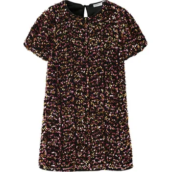 Dívčí džíny name it Schwarz/ Rot/ Orange 9898605 158