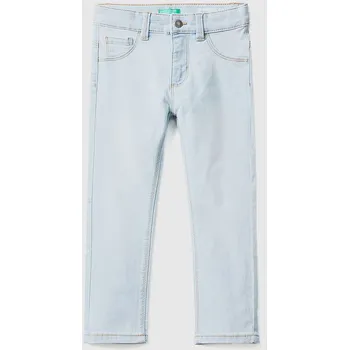 Dívčí džíny Benetton Hellblau 7785853 82