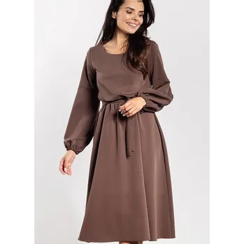 Dámské šaty Šaty Awama Braun 1880011 M