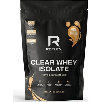 Protein Reflex Nutrition Clear Whey Isolate 510g Příchutě: Peach iced tea