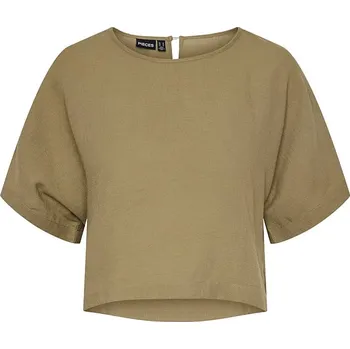 Tričko Pieces Khaki 2075696 XL