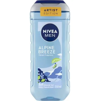 Sprchový gel Nivea Men Alpine Breeze 3v1 sprchový gel 250 ml