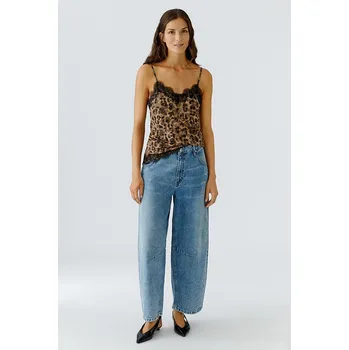 Dámské tričko Oui Camel/ Grau 6713760 46