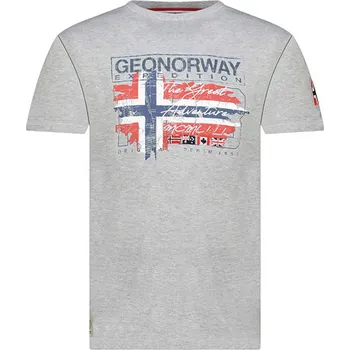 Chlapecké tričko Tričko Geographical Norway Grau 6035743 164