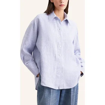Dámská košile Košile Seidensticker Hellblau/ Weiß 150683 44