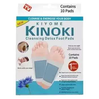 Náplast Detoxikační náplasti Kiyome Kinoki s chrpou - 10 ks