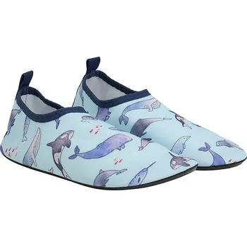 Dívčí pantofle Color Kids Hellblau 853517 26