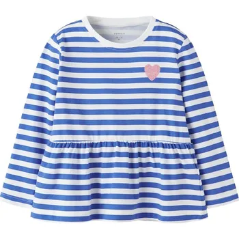 Dívčí tričko Tričko name it Blau/Weiß 880009 104