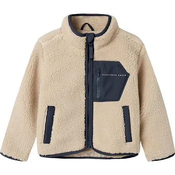Dívčí bunda name it Creme/ Dunkelblau 6490385 92