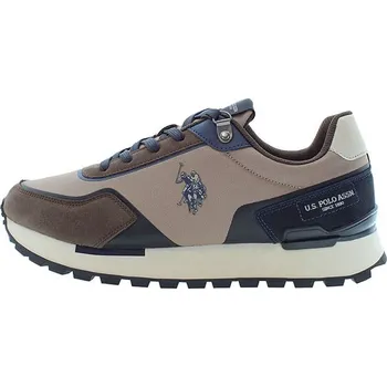 Pánská móda Tenisky U.S. Polo Assn. Braun/ Dunkelblau 4563424 46