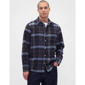 Oblečení a móda Košile GAP Dunkelblau 1429932 XL