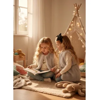 Kožešinová vesta s páskem Mayoral - 1504315091 Veľkosť: 92