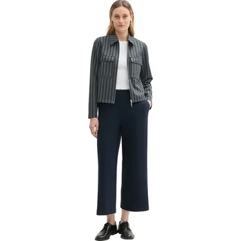 Dámská vesta Bunda Tom Tailor Dunkelblau/ Grün 7129767 S