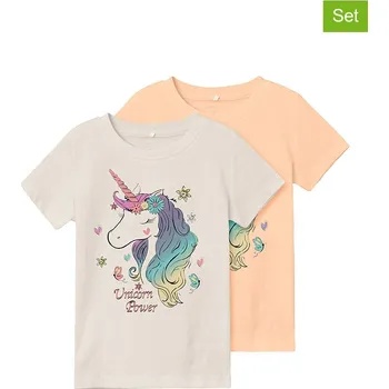 Dívčí tričko Tričko name it Beige/ Orange 5024667 98