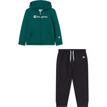 Dívčí mikina Champion Grün/ Schwarz 8618263 80