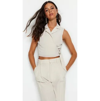 Dámské tričko trendyol Sand 5466293 38