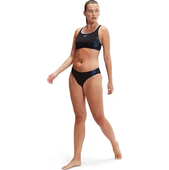 Dámské plavky Plavky Speedo Schwarz/ Hellblau/ Blau 2322259 36