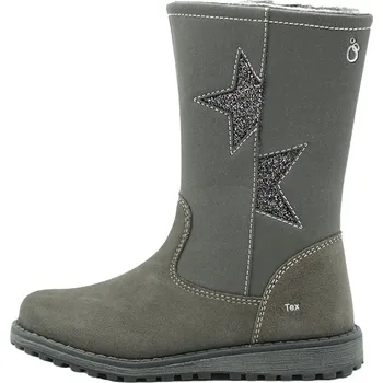 Dívčí kozačky lamino Grau 333904 28