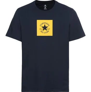 Pánská móda Tričko Converse Dunkelblau 9889698 XL