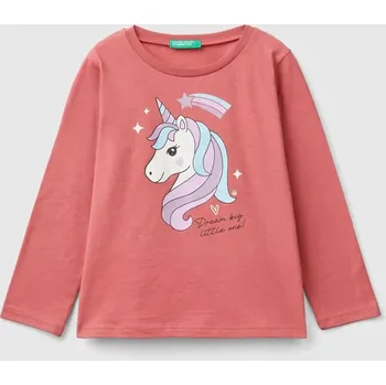 Dívčí tričko Tričko Benetton Rot 8899589 82