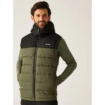Pánská vesta Vesta Regatta Khaki/ Schwarz 8729710 XXL