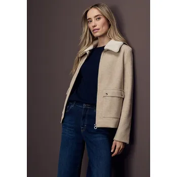 Dámská vesta Bunda Street One Beige 7391302 44