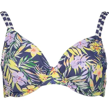 Dámské plavky Plavky Venice Beach Dunkelblau/ Gelb 6562430 36F-Cup