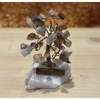 Drahý kámen Stromeček štěstí Achát 5,5 cm