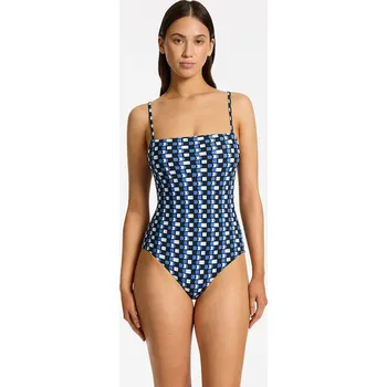 Dámské plavky Plavky Jets Schwarz/ Blau 8711185 XL