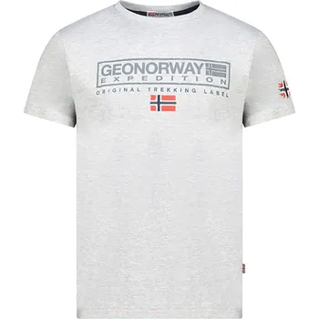 Chlapecké tričko Tričko Geographical Norway Grau 4809402 128