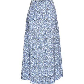 Dámská sukně MOSS COPENHAGEN Hellblau/ Weiß/ Schwarz 7831738 L