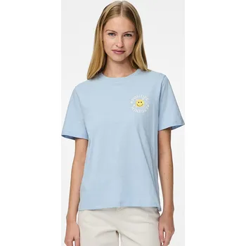 Tričko Pieces Hellblau 5781648 S