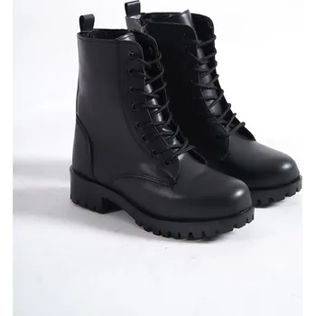 Dámské kozačky Boty trendyol Schwarz 3950727 37