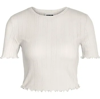 Oblečení a móda Tričko Noisy may Weiß 9404561 L