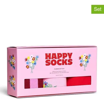 Dámské ponožky Ponožky Happy Socks Rosa/ Rot 949523 36