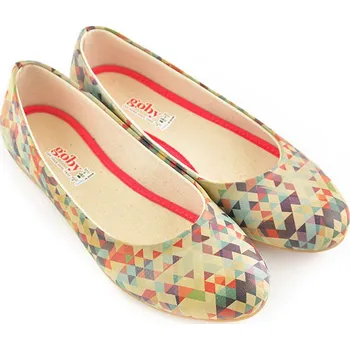 Dámské baleríny Goby Beige/ Bunt 6487530 40