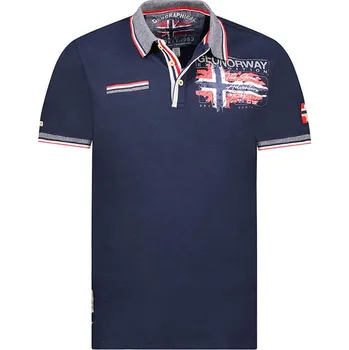 Pánské tričko Tričko Geographical Norway Dunkelblau 653926 S