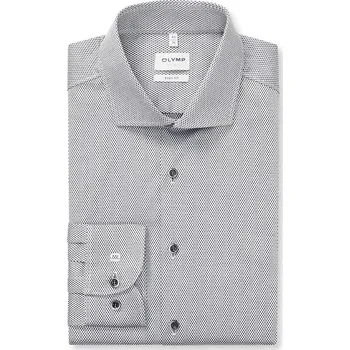 Pánská košile Košile OLYMP Weiß/ Schwarz 9502713 39