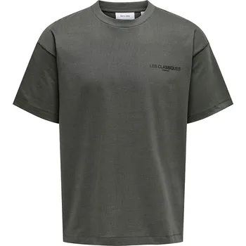 Tričko ONLY & SONS Anthrazit 3576571 S