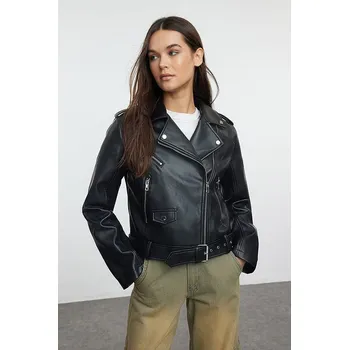 Dámská vesta Bunda trendyol Schwarz 5329597 XL