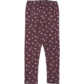 Dívčí legíny Walkiddy Aubergine 7762717 98