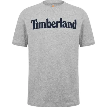 Pánské oblečení Tričko Timberland Med Grey Hthr 1217724 S