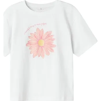 Tričko name it Weiß/ Rosa 917385 116