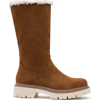Dámská zimní obuv Kozačky Foreverfolie Hellbraun 3229300 36