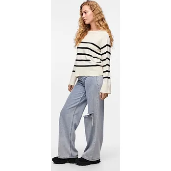 Pieces Creme/ Schwarz 918240 M