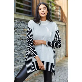 Dámská vesta Bunda Milan Kiss Creme/ Schwarz 919981 M